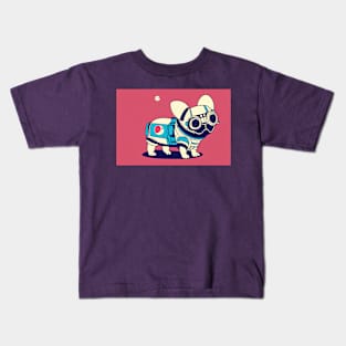 Pug as a astronaut Kids T-Shirt